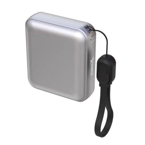 Xpower 10000Mah Tiny 20W Power Bank - Grey